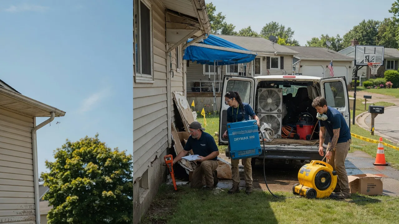 Ceiling Leak Cleanup in Council Bluffs, IA near me